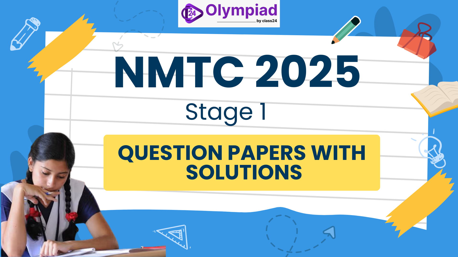 NMTC Question Papers & Solutions