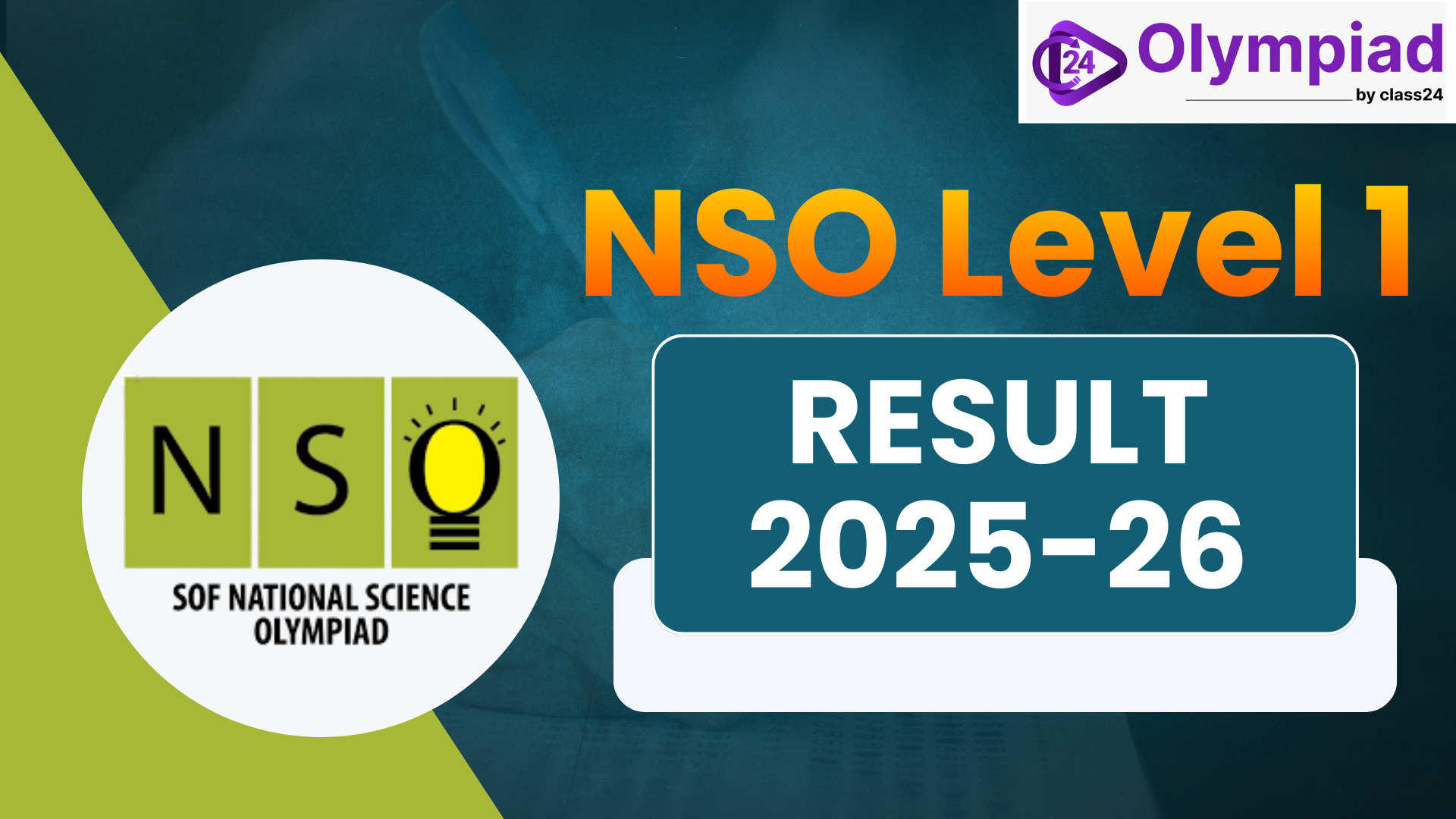NSO Level 1 Result 2025