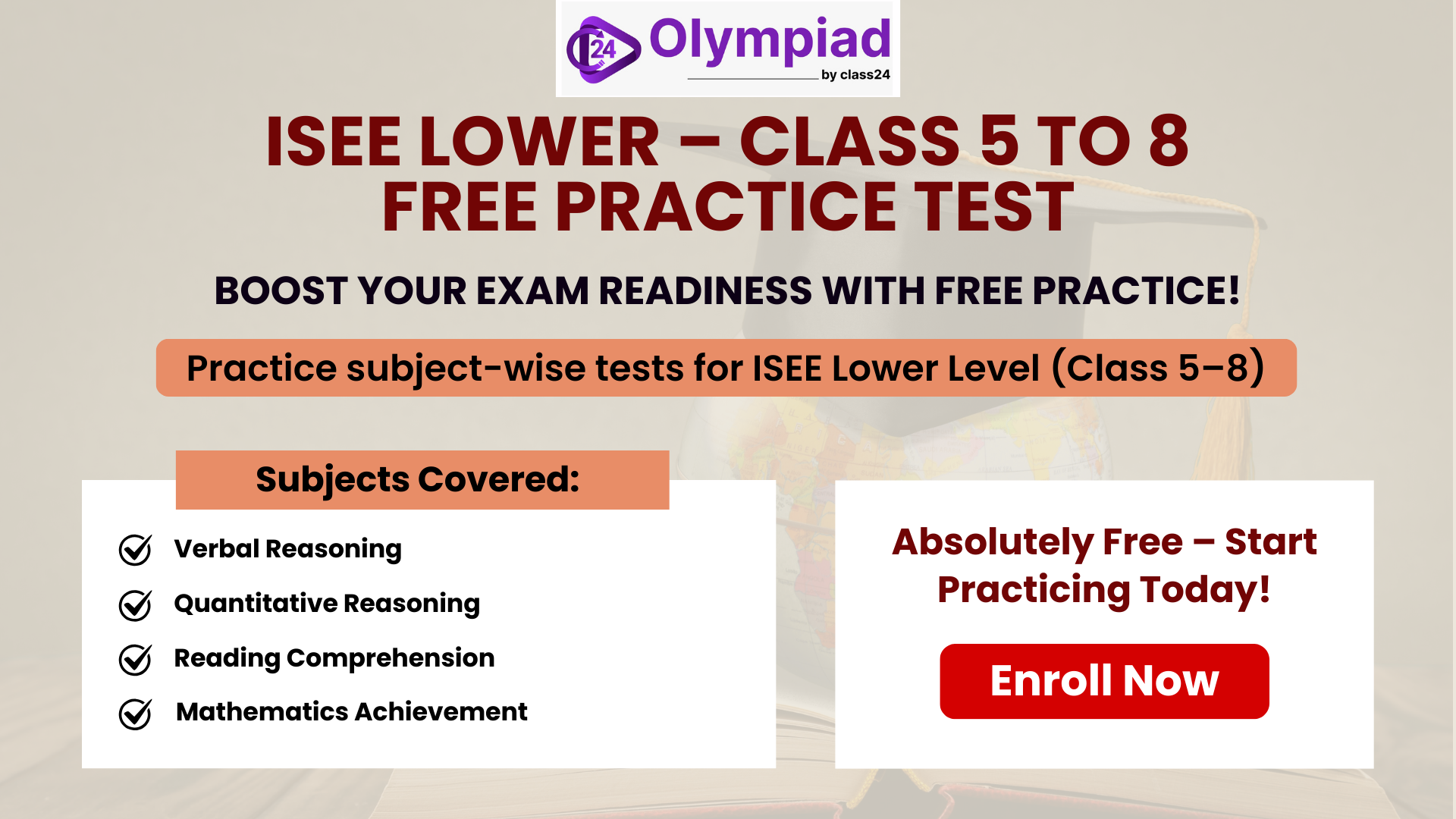 ISEE Lower Level Free Test