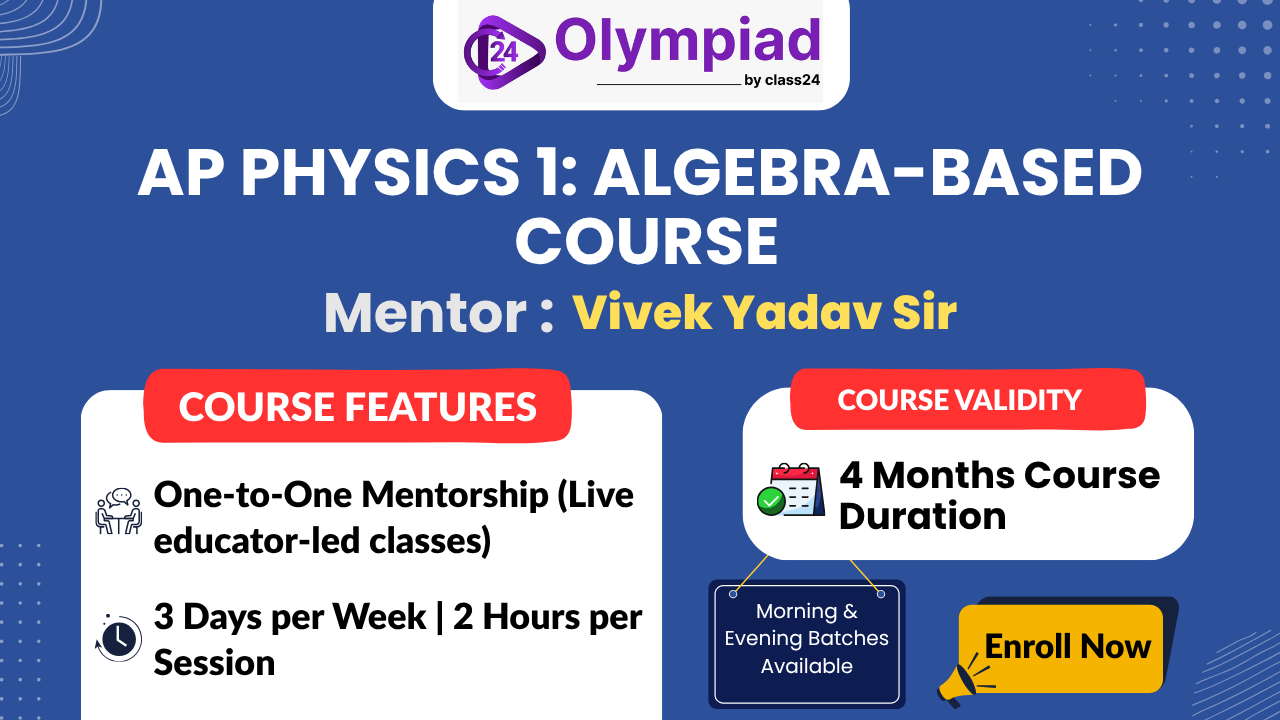 AP PHYSICS 1 : ALGEBRA BASED COURSE