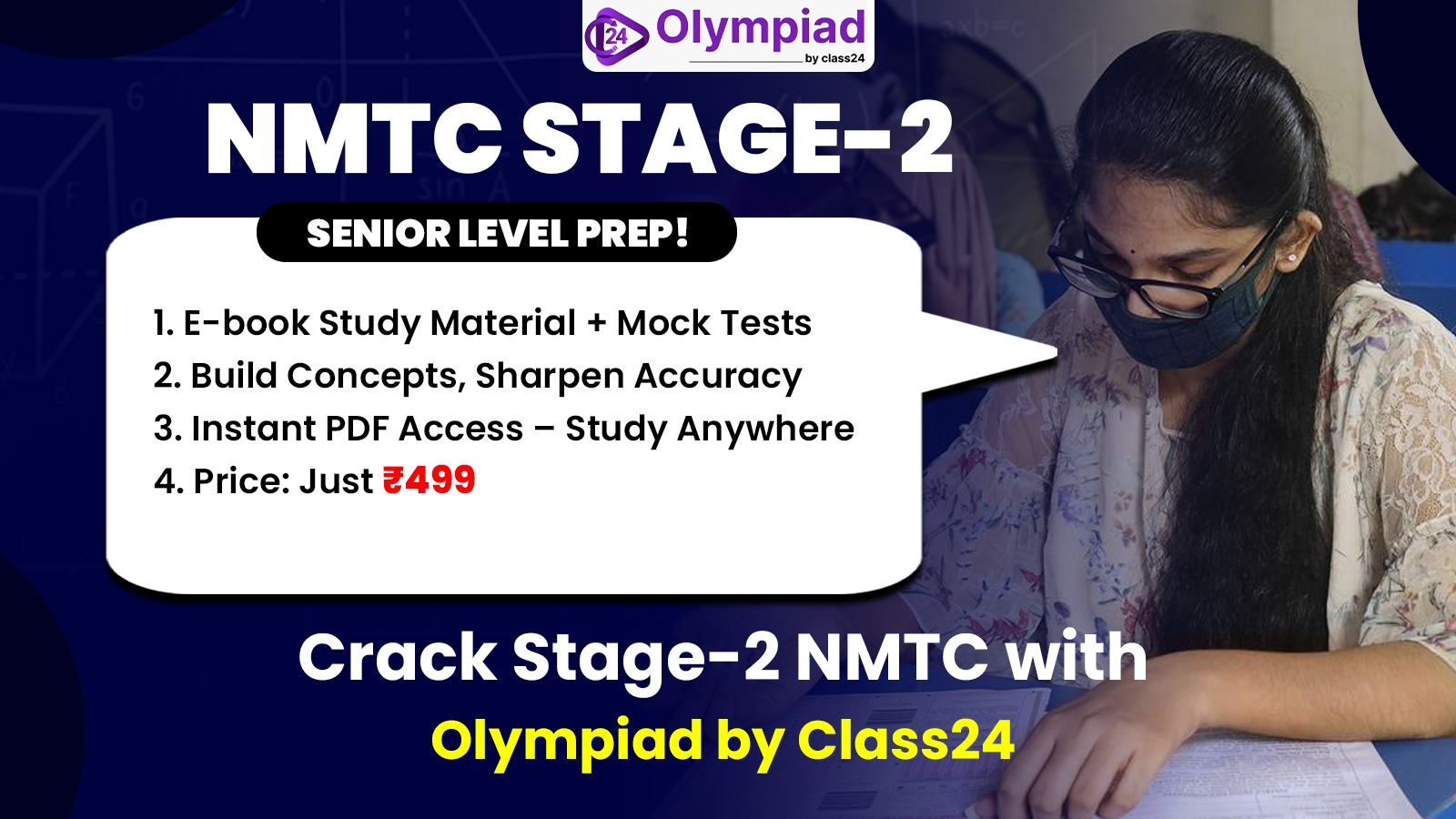 NMTC Stage 1 and 2 Study Package (Senior)