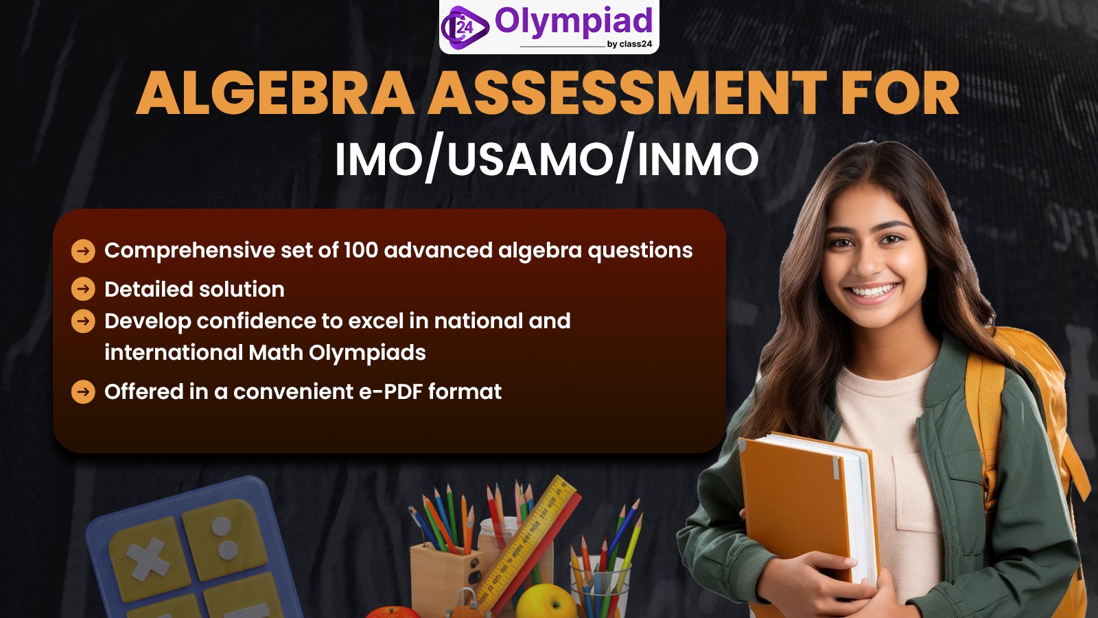 Algebra Assessment for IMO/USAMO/INMO(advance Algebra problem)