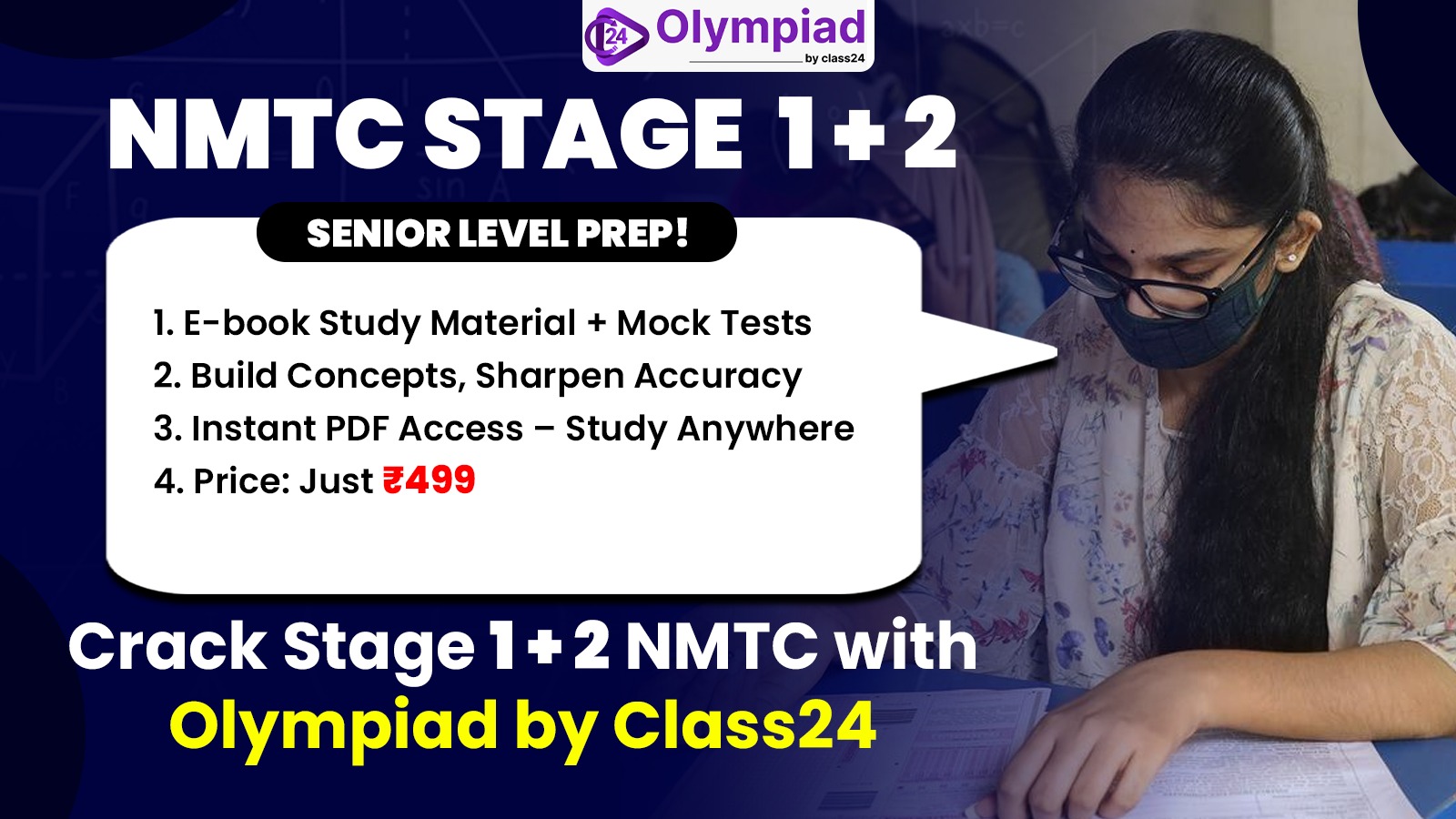 NMTC Stage 1 and 2 Study Package (Senior)