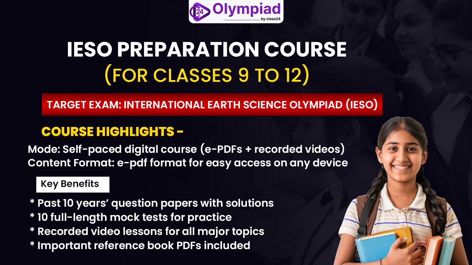 IESO Preparation Course (For Classes 9 to 12)