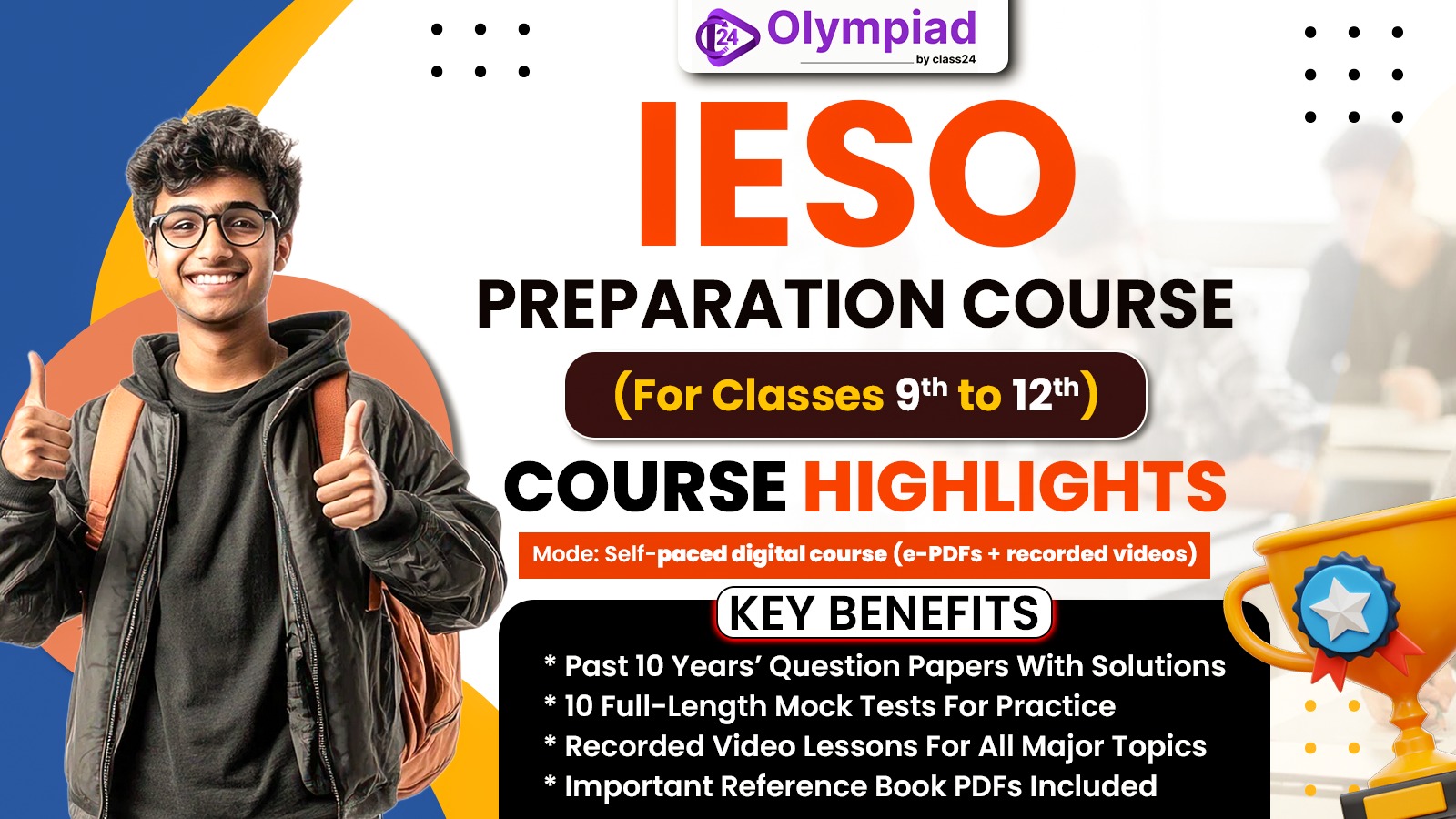 IESO Preparation Course (For Classes 9 to 12)
