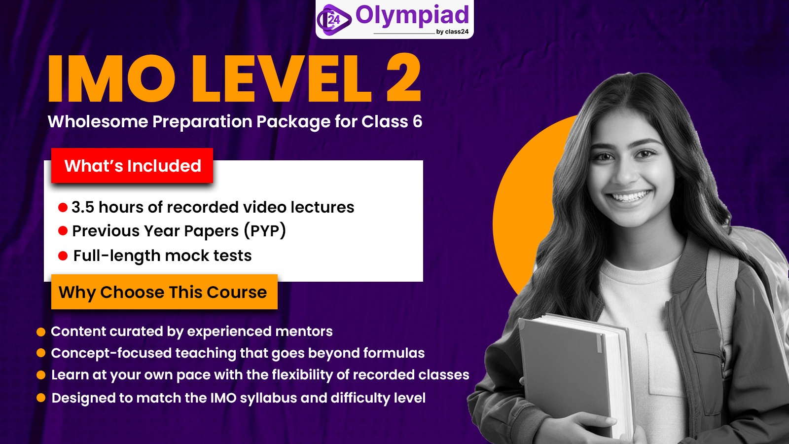 IMO Level 2 Wholesome Preparation Package for Class 6